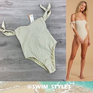 ☀️BILLABONG☀️ salty blonde MEET YOUR MATCHA ONE PIECE